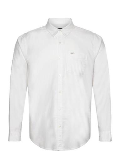 Hco. Guys Wovens Tops Shirts Casual White Hollister