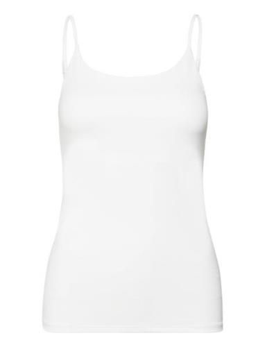 Vikenza Singlet - Noos Tops T-shirts & Tops Sleeveless White Vila