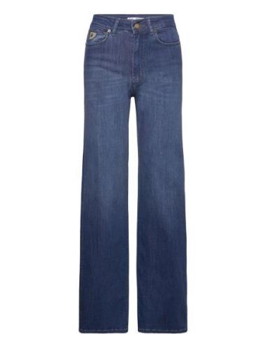 Palazzo Bottoms Jeans Wide Blue Lois Jeans