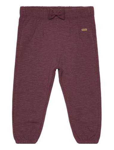 Pants Sweat Bottoms Sweatpants Purple Minymo