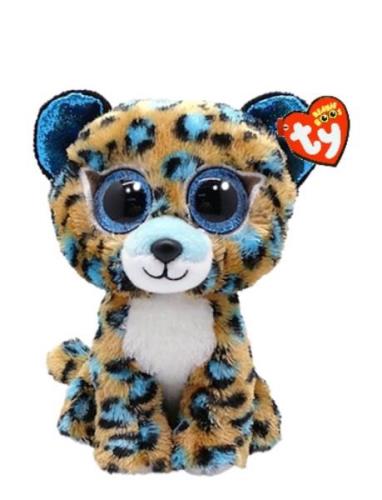 Cobalt - Blue Leopard Reg Toys Soft Toys Stuffed Animals Multi/pattern...