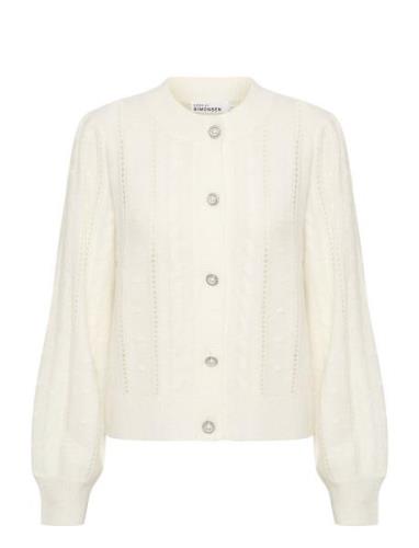 Noabellekb Cardigan Tops Knitwear Cardigans White Karen By Simonsen