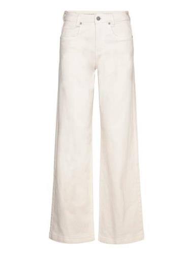 Louismw 157 High Wide Y Bottoms Jeans Wide Cream My Essential Wardrobe