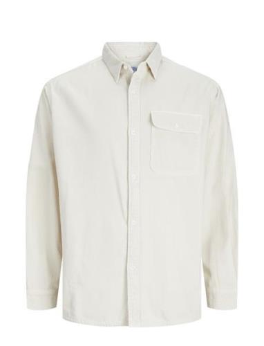 Jjiwilson Jjshirt Longsleeve Wi 213 Tops Shirts Casual White Jack & J ...