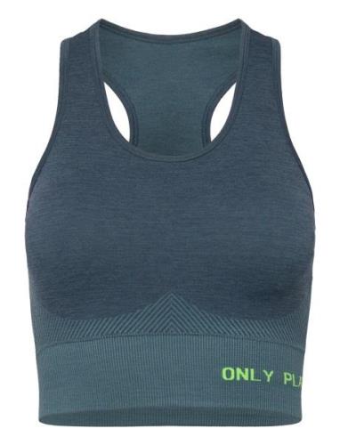 Onpjamino-2 Seam Sports Bra Sport Bras & Tops Sports Bras - All Blue O...