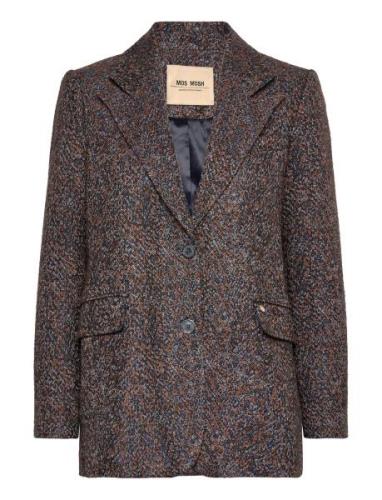 Mmivory Roly Blazer Blazers Single Breasted Blazers Brown MOS MOSH