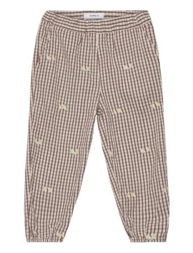 Nmfderilla Pant Bottoms Trousers Brown Name It