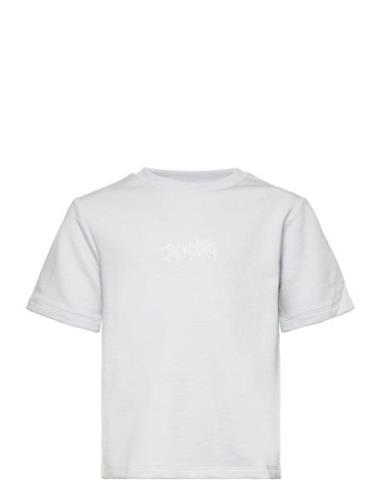 Nlmhing Ss L Sweat Top Tops T-shirts Short-sleeved White LMTD