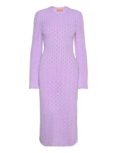 Sgvicky, 1996 Fluffy Jersey Designers Knee-length & Midi Purple STINE ...