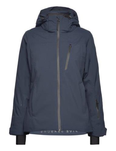 Anzere Jkt W Sport Sport Jackets Navy Five Seasons