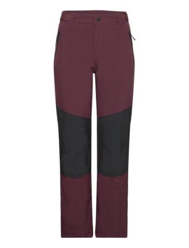 Noux Pnt W Sport Sport Pants Burgundy Five Seasons