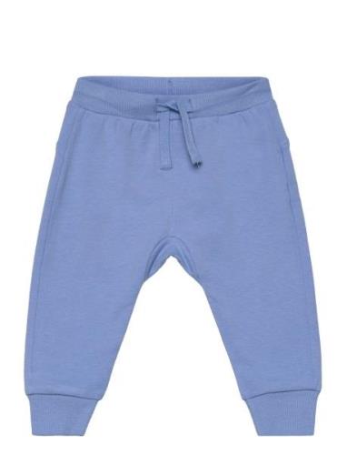 Sweatpants W Back Focus Bottoms Sweatpants Blue Lindex