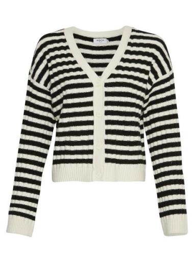 Mschkitna Cardigan Stp Tops Knitwear Cardigans Black MSCH Copenhagen