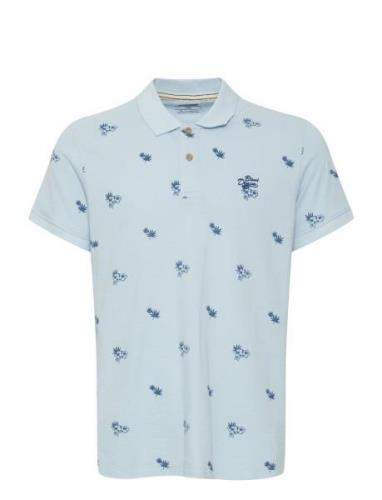 Polo Tops Polos Short-sleeved Blue Blend