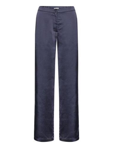 Funimd Pants Bottoms Trousers Straight Leg Navy Modström