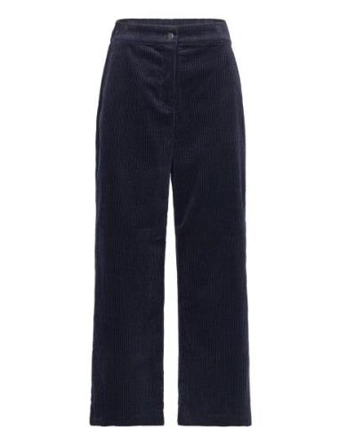 Fikamd Pants Bottoms Trousers Wide Leg Navy Modström