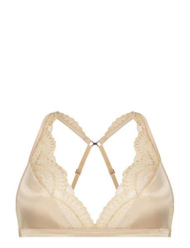 Stella Bralette Lingerie Bras & Tops Soft Bras Bralette Cream Hunkemöl...