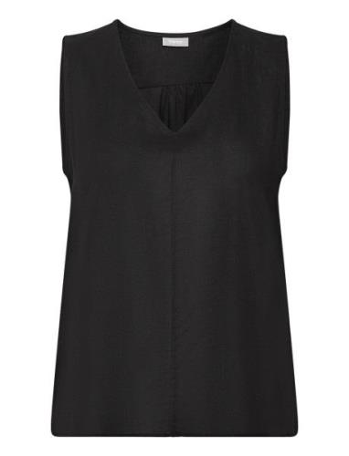 Frjuna Top 1 Tops T-shirts & Tops Sleeveless Black Fransa