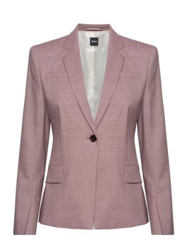 Janeri1 Blazers Single Breasted Blazers Pink BOSS