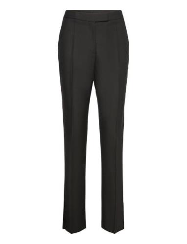 Teana1 Bottoms Trousers Straight Leg Black BOSS