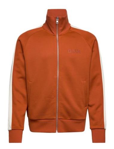 Tracksuit Jacket Tops Sweat-shirts & Hoodies Sweat-shirts Orange GANT