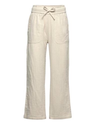 Tnfaisa Uni Pants Bottoms Trousers Cream The New