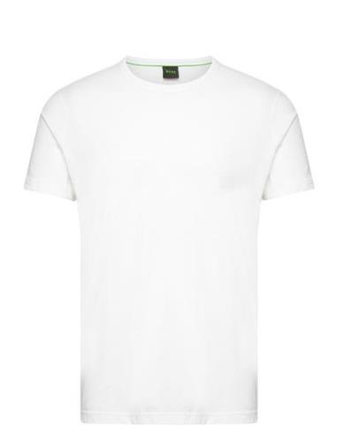 Teebo_N Sport T-shirts Short-sleeved White BOSS