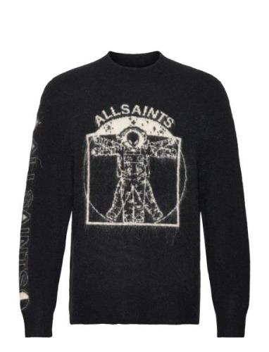 Insignia Crew Tops Knitwear Round Necks Black AllSaints