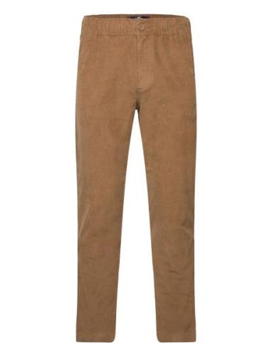 Hco. Guys Pants Bottoms Trousers Chinos Brown Hollister