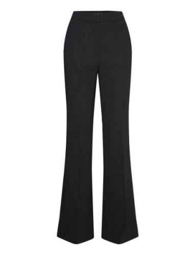 Flared Trouser Suit Bottoms Trousers Flared Black Mango