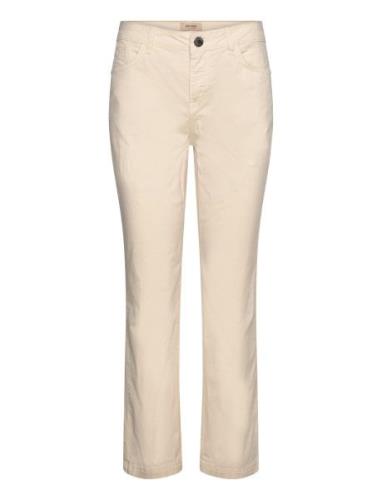 Mmashley Rosita Pant Bottoms Jeans Flares Beige MOS MOSH