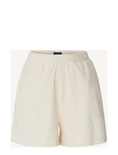 Andy Jacquard Terry Shorts Bottoms Shorts Casual Shorts White Lexingto...