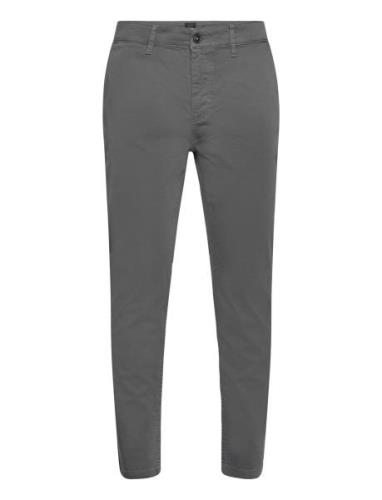 Chino_Tapered Bottoms Trousers Chinos Grey BOSS