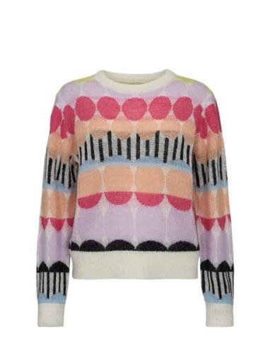 Nurietta Pullover Tops Knitwear Jumpers Pink Nümph