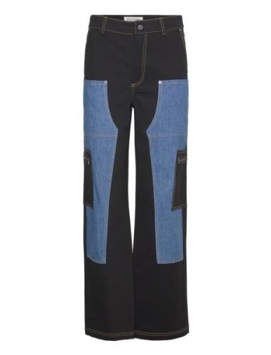 Trousers Bottoms Jeans Wide Black Sofie Schnoor