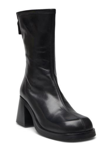 Booties Shoes Boots Ankle Boots Ankle Boots With Heel Black Billi Bi