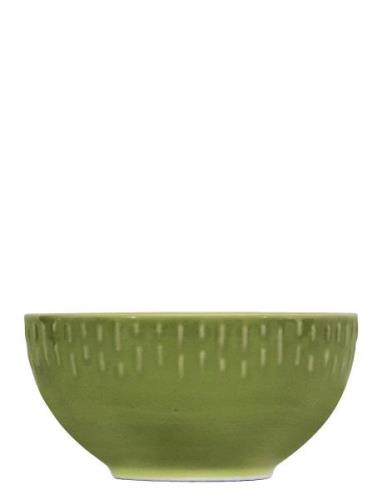 Confetti Olive Skål M/Relief Porcelæn 14 Cm. Home Tableware Bowls Brea...