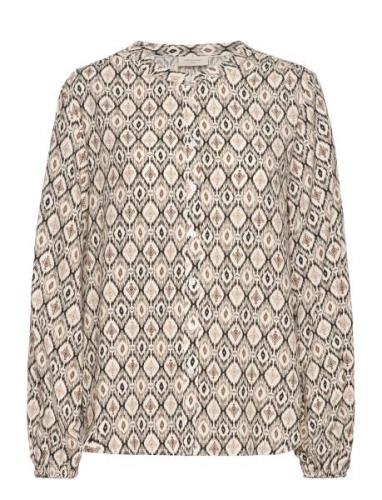 Fqadney-Shirt Tops Shirts Long-sleeved Beige FREE/QUENT