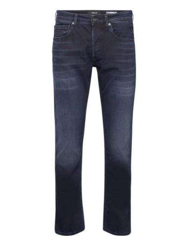 Grover Trousers Straight 573 Online Bottoms Jeans Regular Blue Replay