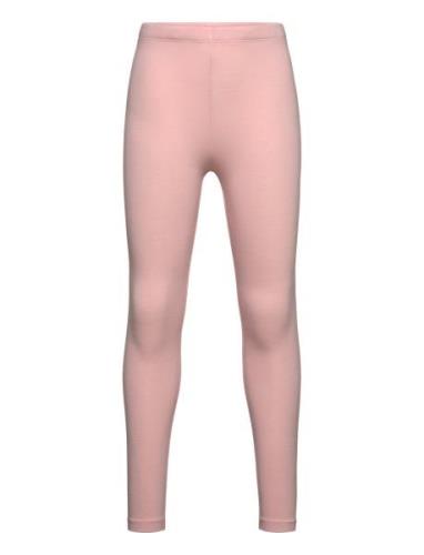 Leggings Basic Sj Solid Bottoms Leggings Pink Lindex