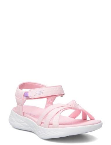 Girls On The Go 600 Shoes Summer Shoes Sandals Pink Skechers