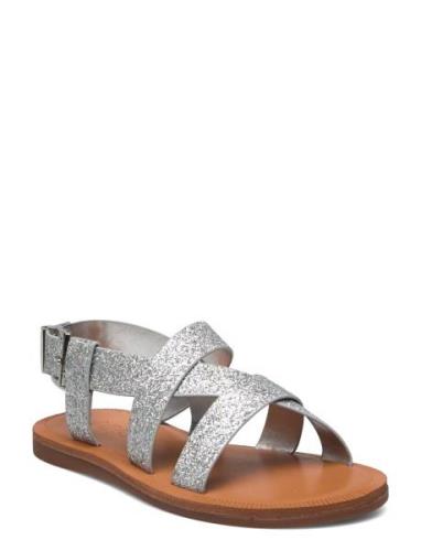 Sequin Sandals Shoes Summer Shoes Sandals Silver Mango