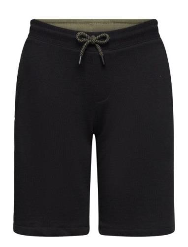 Cotton Shorts With Elastic Waist Bottoms Shorts Black Mango