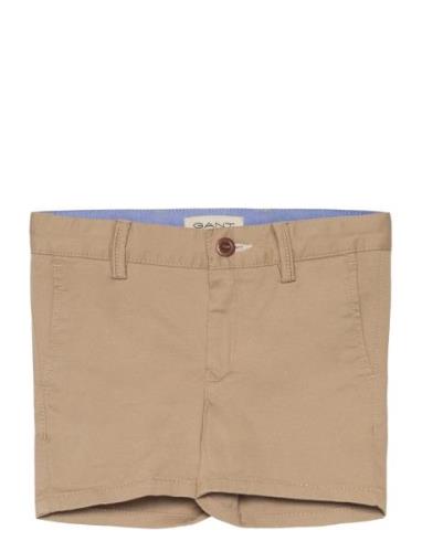 Regular Chino Shorts Bottoms Shorts Beige GANT