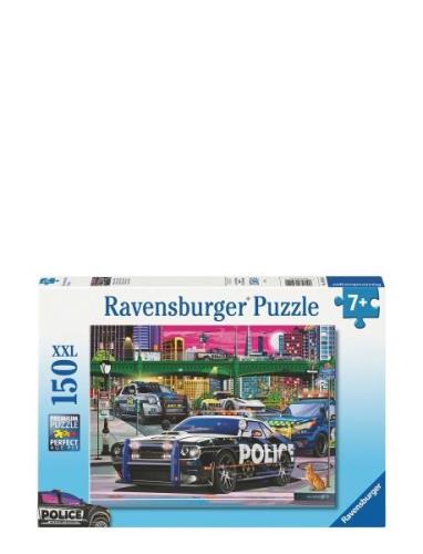 Police On Patrol 150P Toys Puzzles And Games Puzzles Classic Puzzles M...