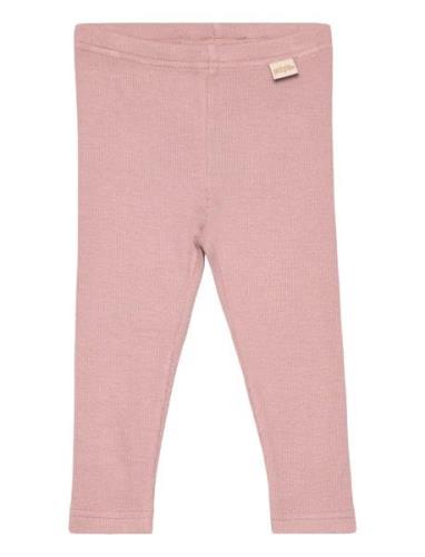 Legging Modal Bottoms Leggings Pink Petit Piao