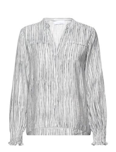 Lr-Fever Tops Blouses Long-sleeved White Levete Room