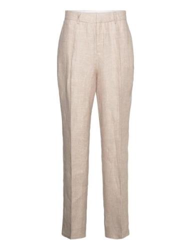 Layla Trousers Bottoms Jeans Straight-regular Beige Twist & Tango