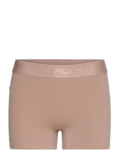 Rianxo Running Short Tights Sport Shorts Sport Shorts Beige FILA