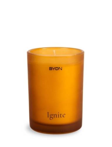 Scented Candle Ignite 45H Tuoksukynttilä Orange Byon